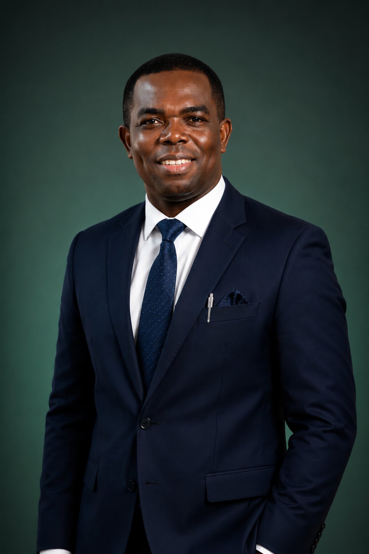 Portrait of Lord-Lucas Vodzi, CEnv, Chief Executive Officer